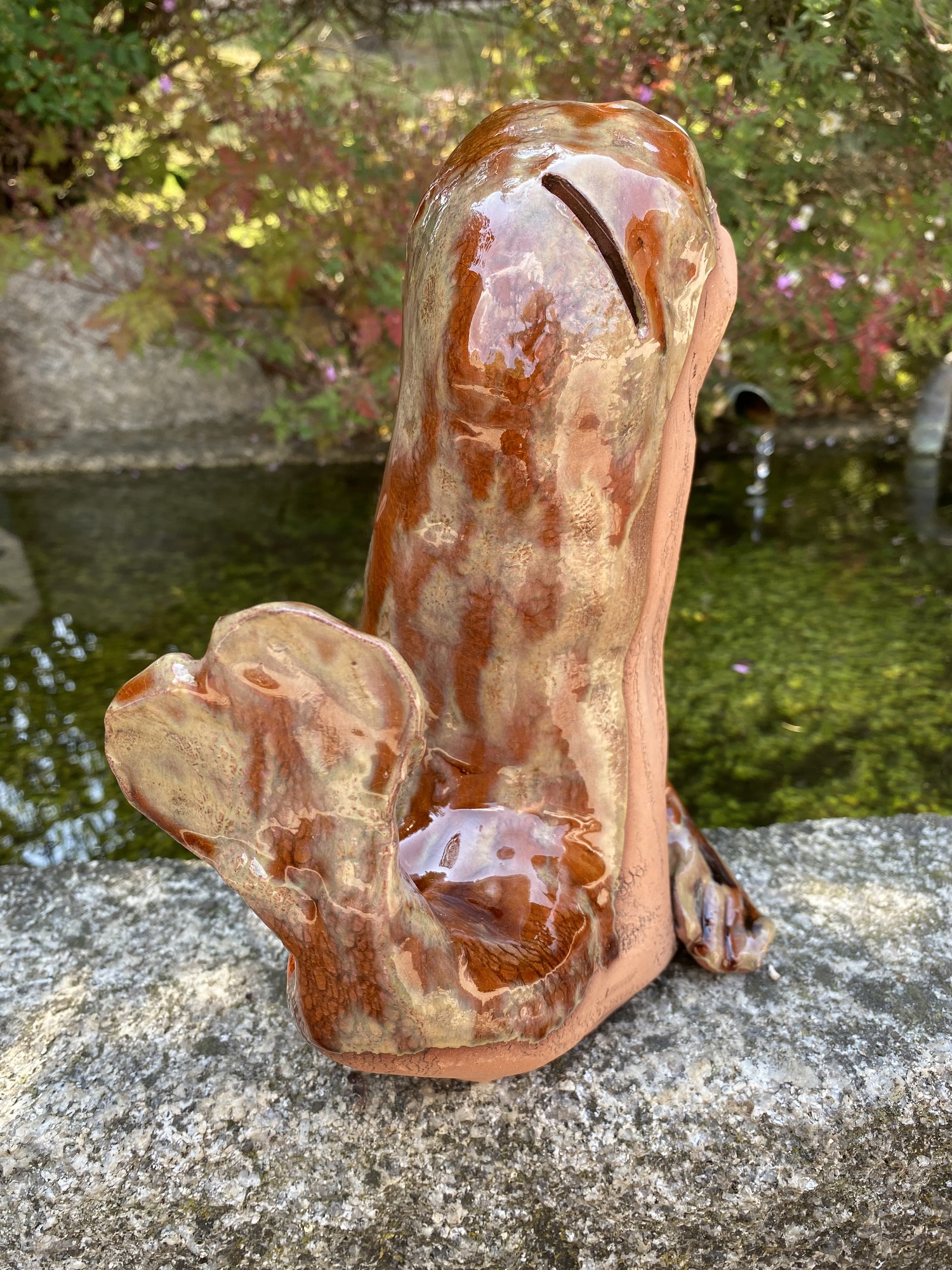 Keramik Robbe Richy - Höhe 22 cm