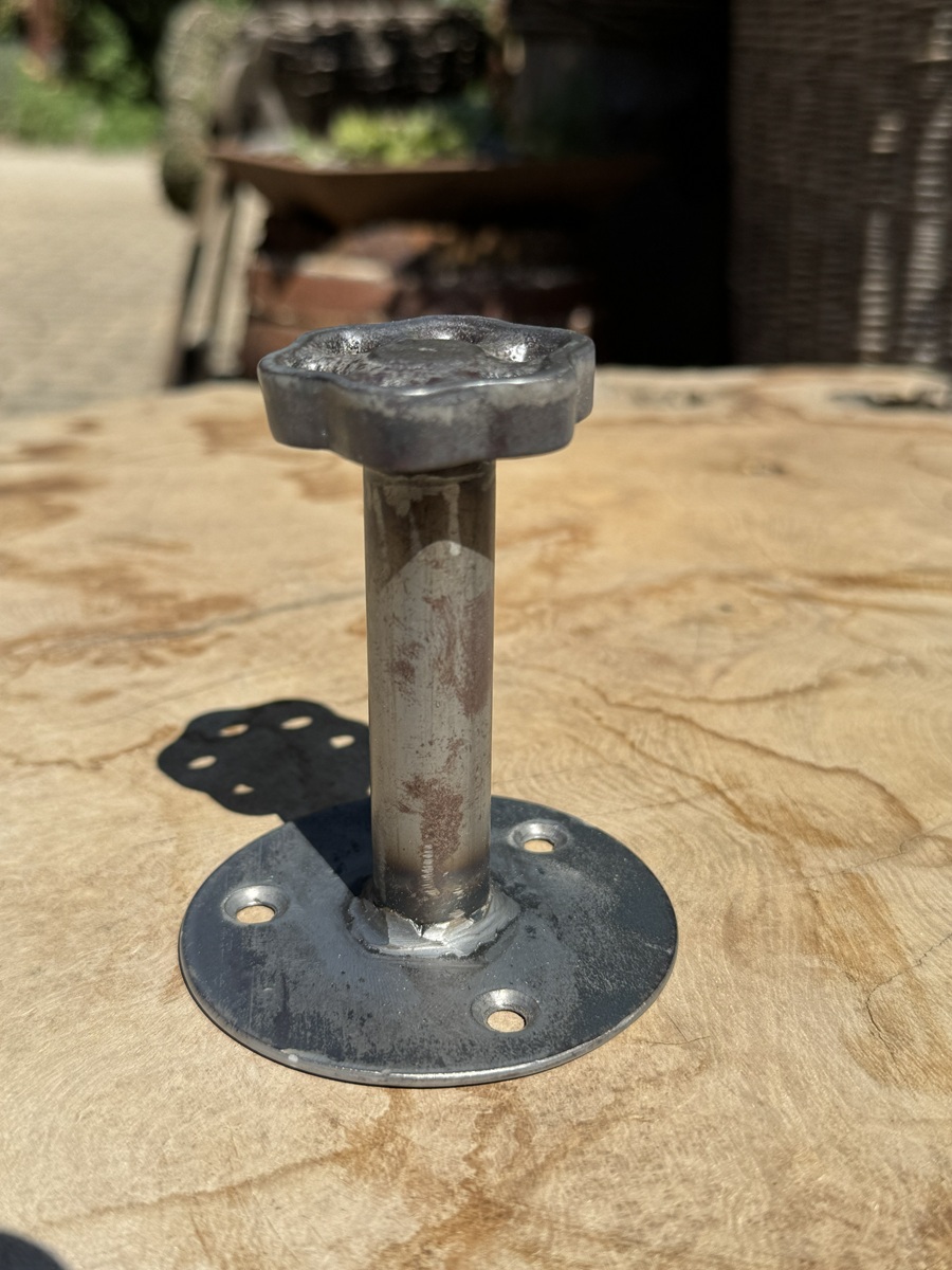 Eisen Wandhaken massiv Industrie-Style - Länge ca. 9 cm