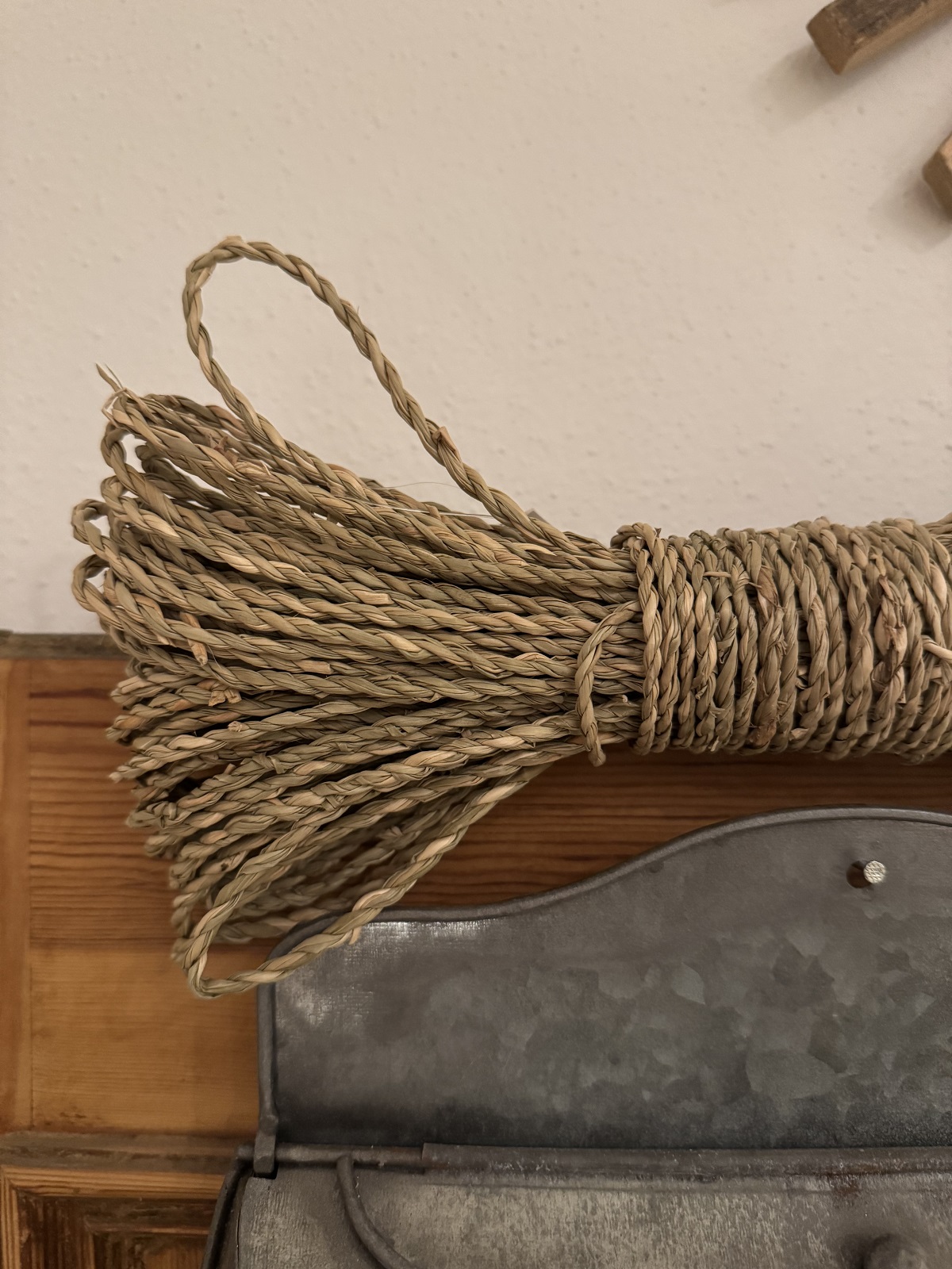 Bund Seil Seegras natur - Bündelgröße ca. 28 cm