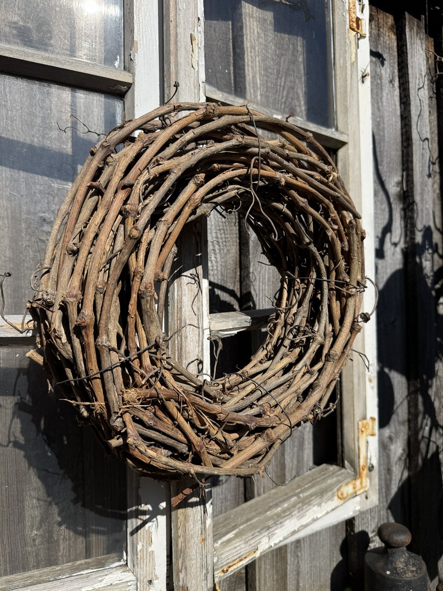 Kranz Rebe naturfarben - Durchmesser 30 cm