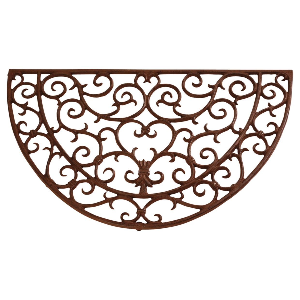 Gusseisen Türmatte halbrund - Länge 66,9 cm