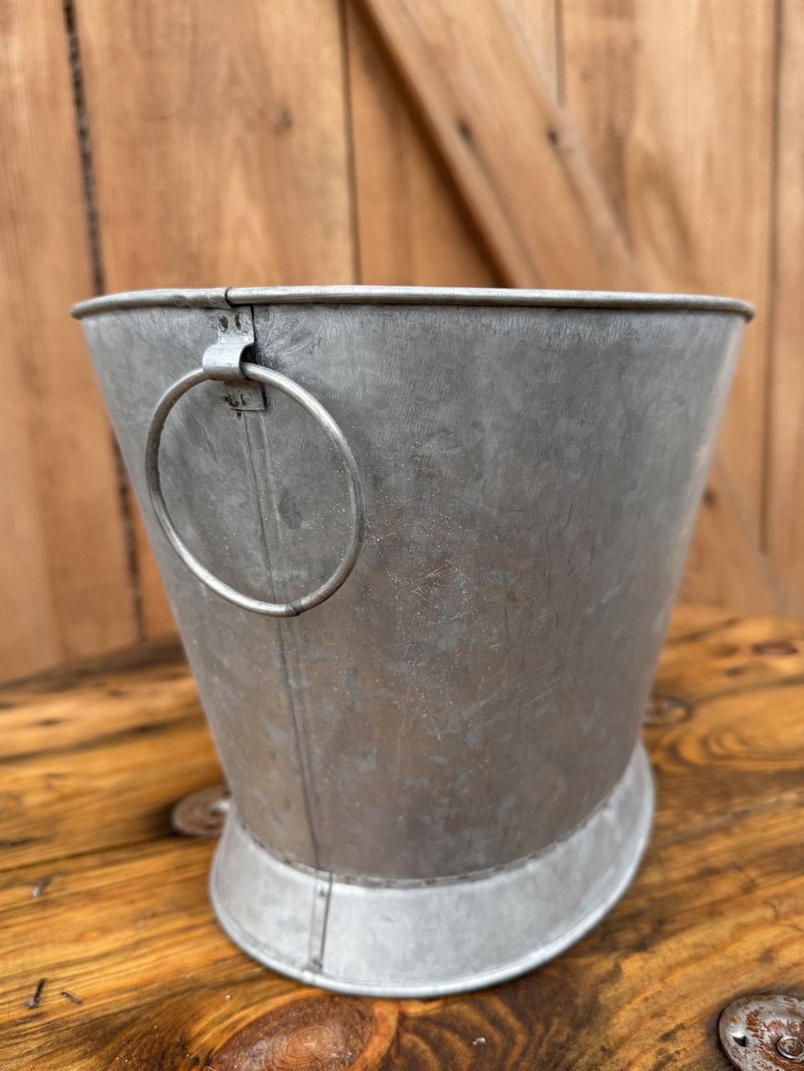 Zink Wanne Salerno groß zum bepflanzen - Höhe 30 cm