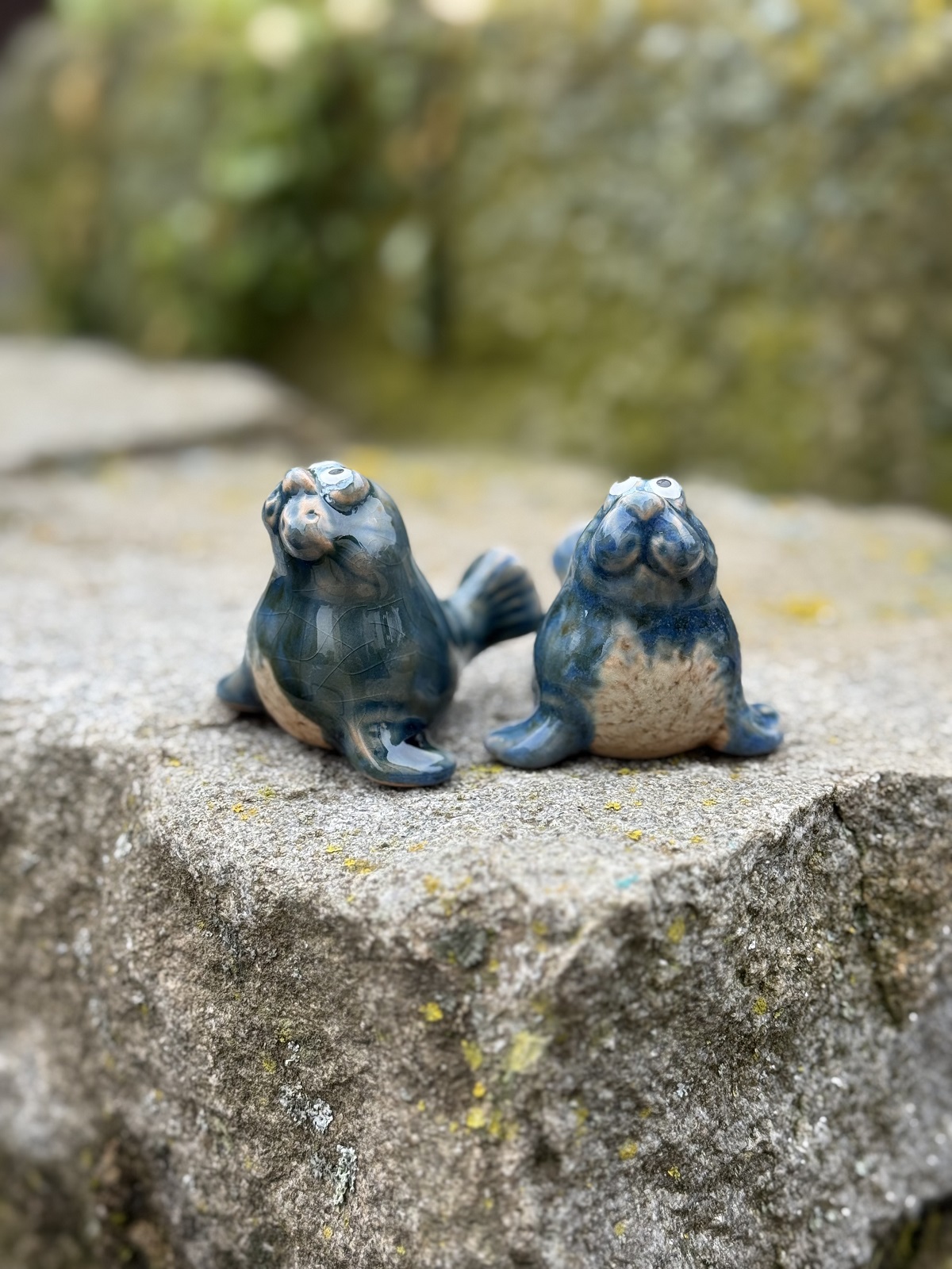 2tlg. Mini Seehund - Höhe 5 cm