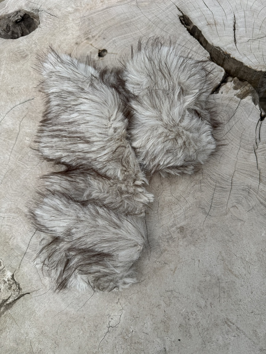 Fellrolle Naturfarben (L140 cm) - Breite 10 cm