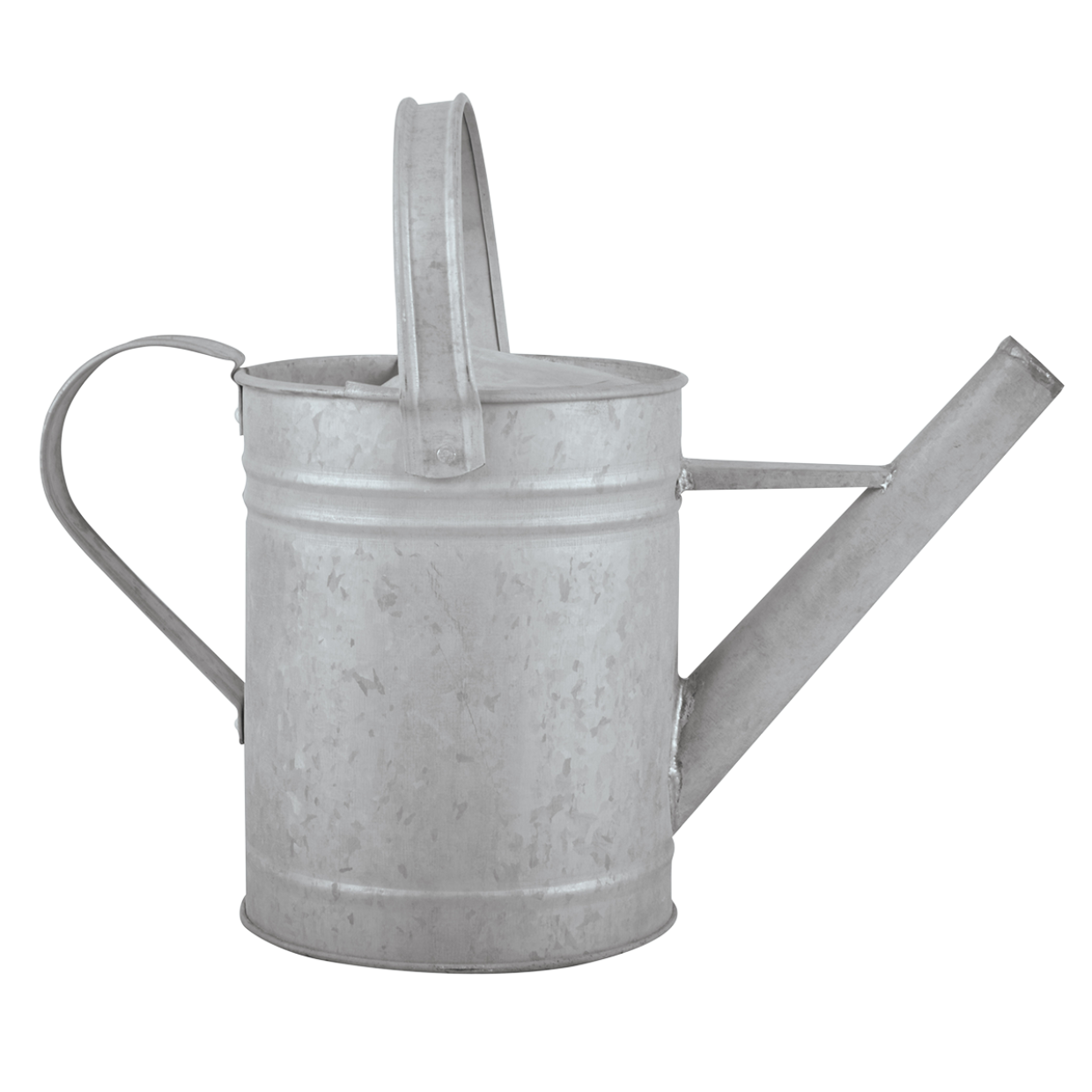 Zink Gießkanne klein 1,5 Liter - Höhe 17 cm