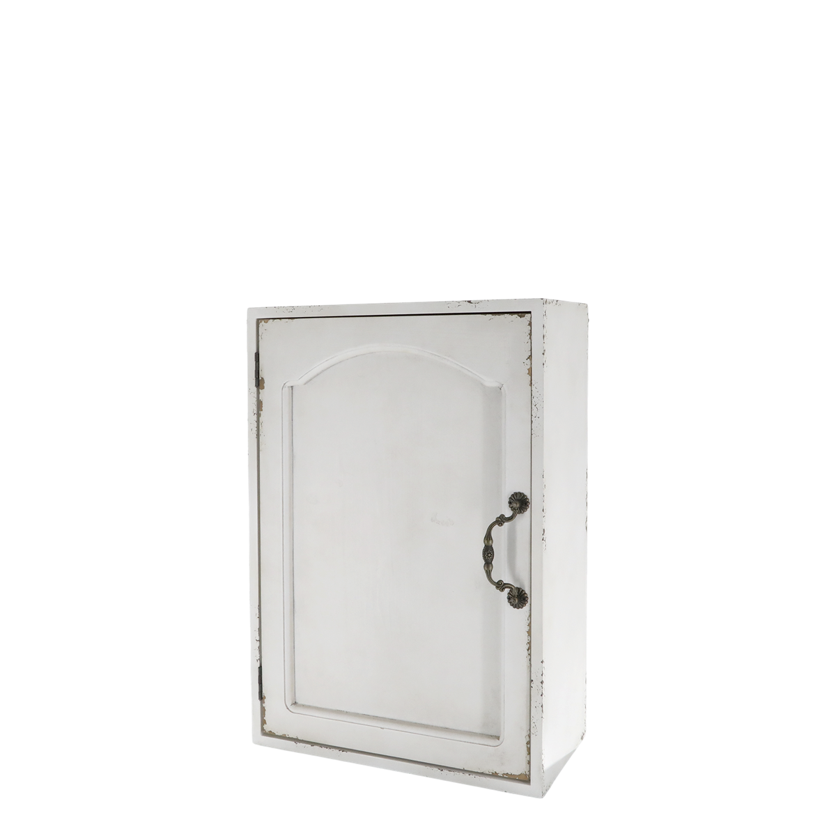 Wandschrank Antik Creme mit 1 Tür - Höhe 50 cm