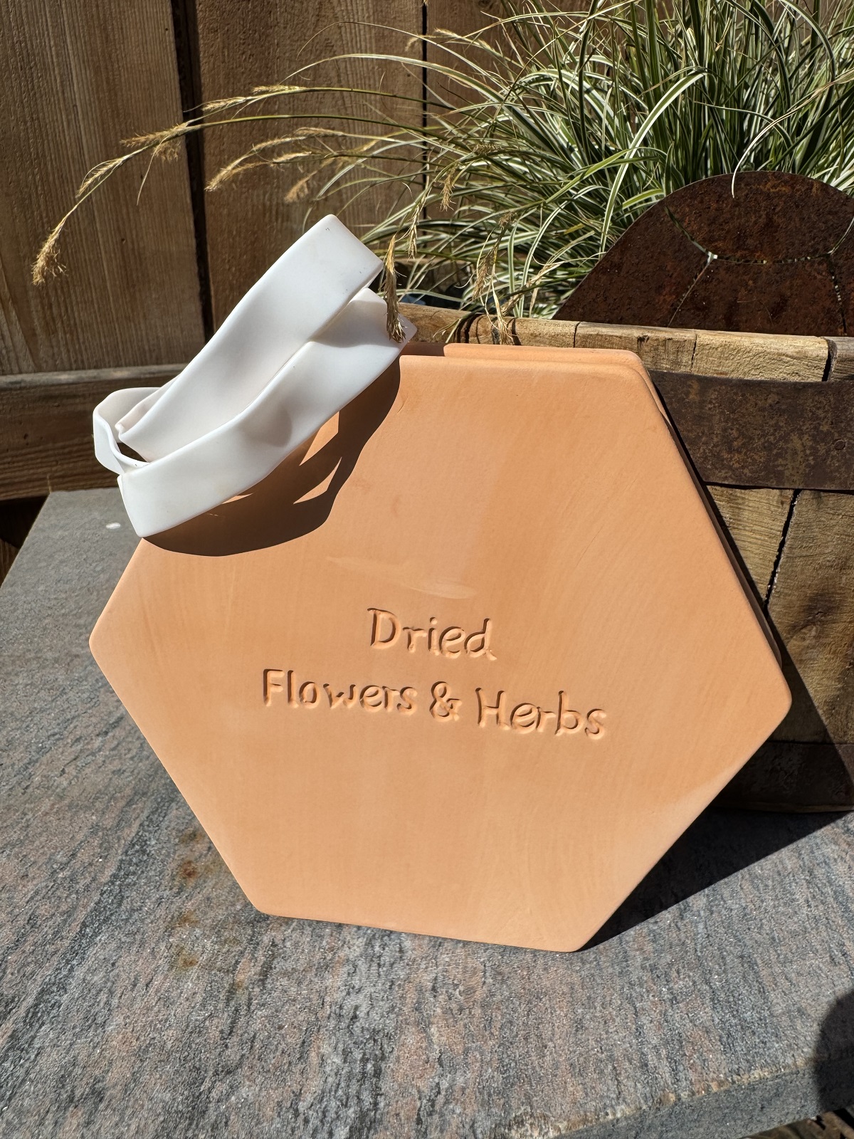 Blumen/Kräuterpresse für die Mikrowelle - Breite 19,4 cm