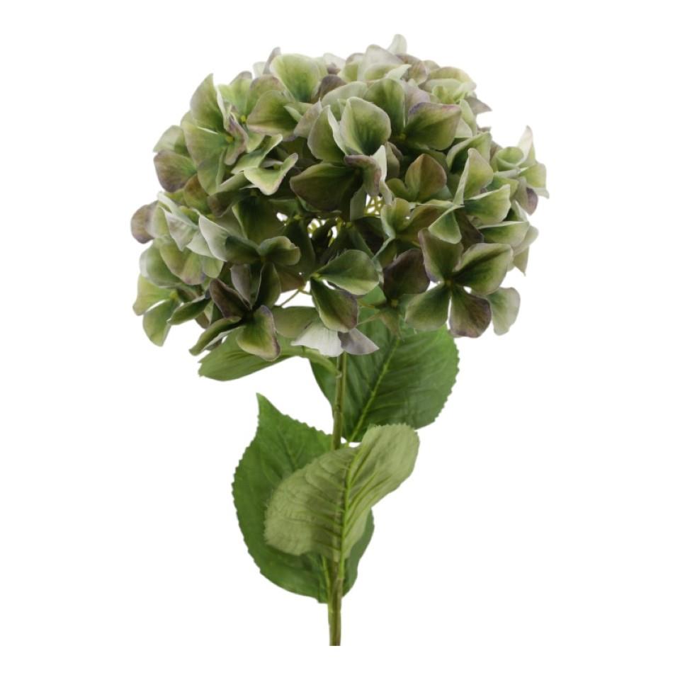 Seidenblume Hortensie XL grün - Höhe 95 cm