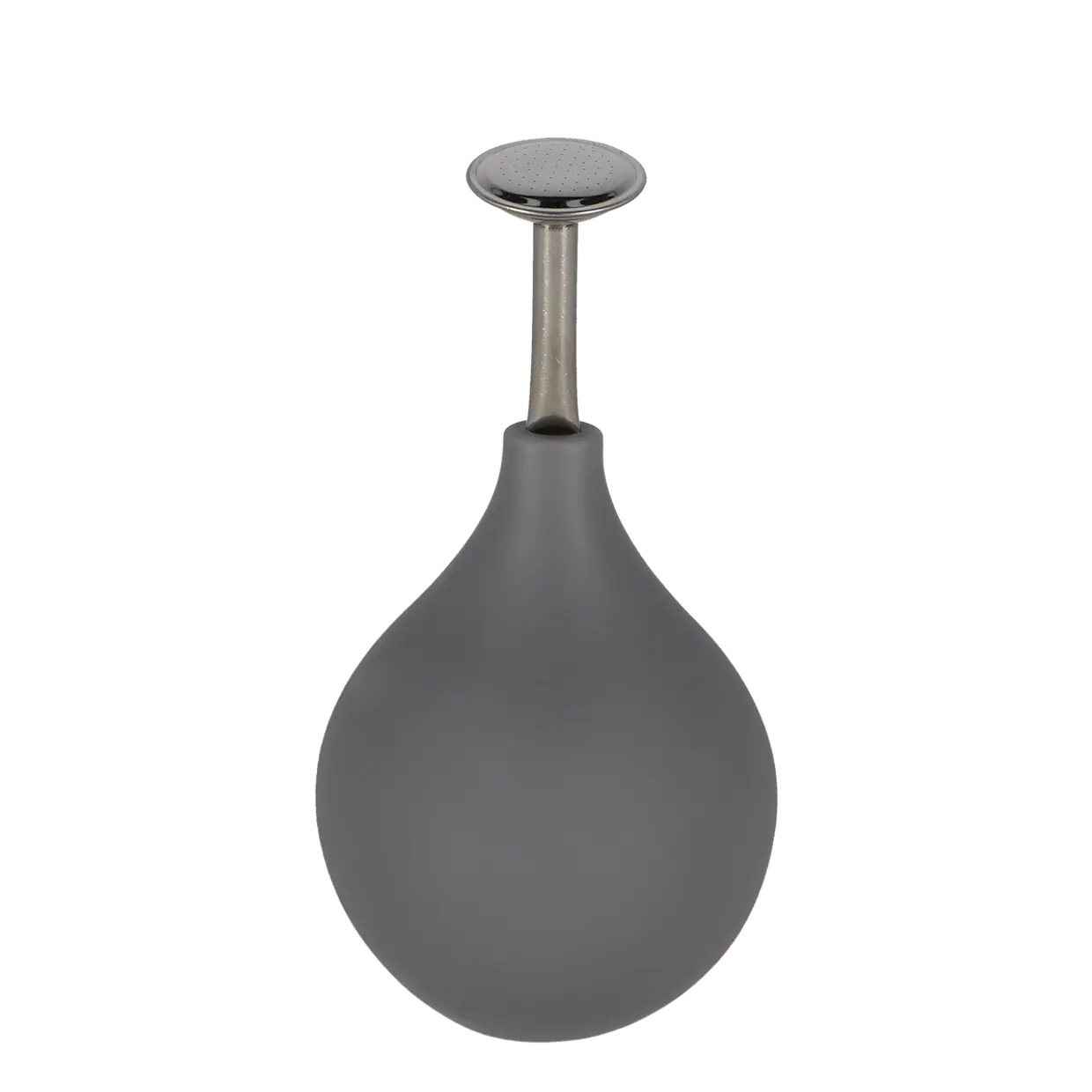 Ballbrause hellgrau Gr. S zum gießen - Höhe 15 cm