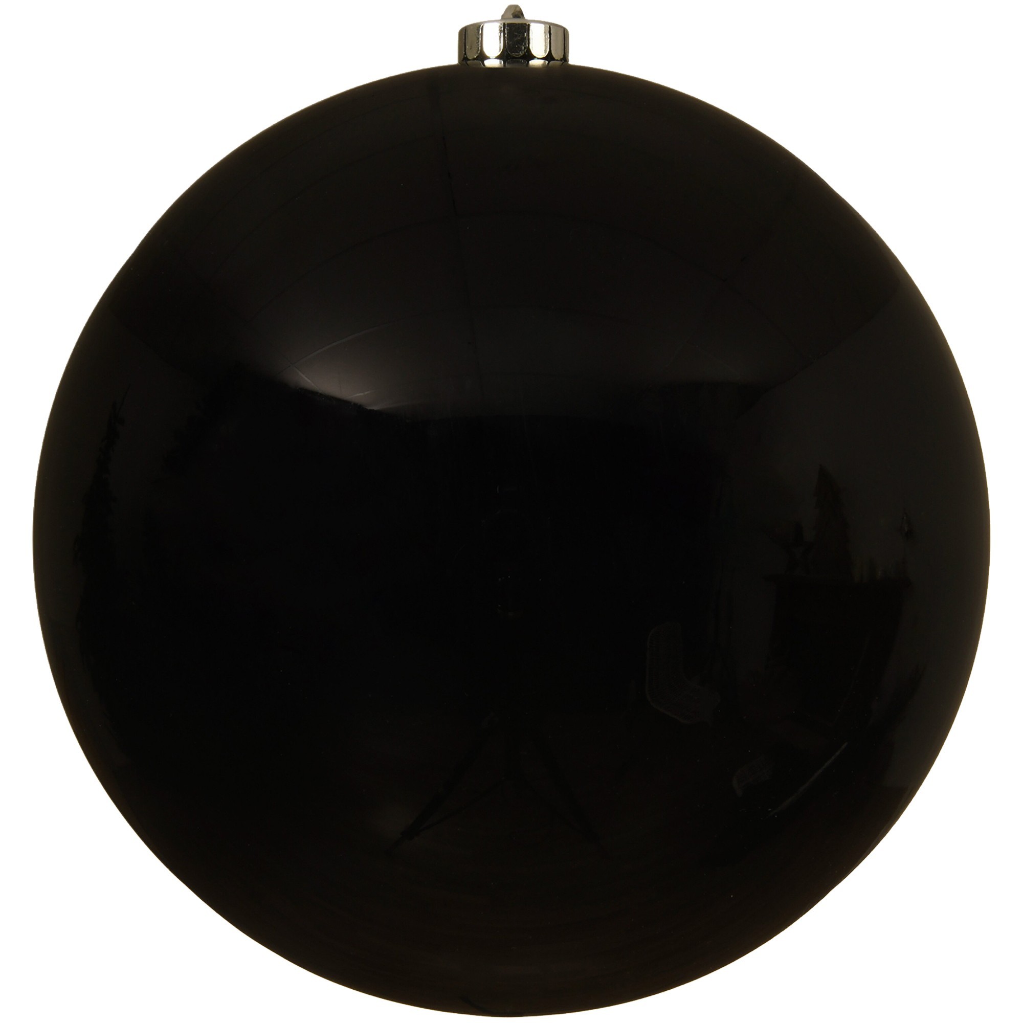 Kunststoff Kugel Outdoor Schwarz - Durchmesser 14 cm