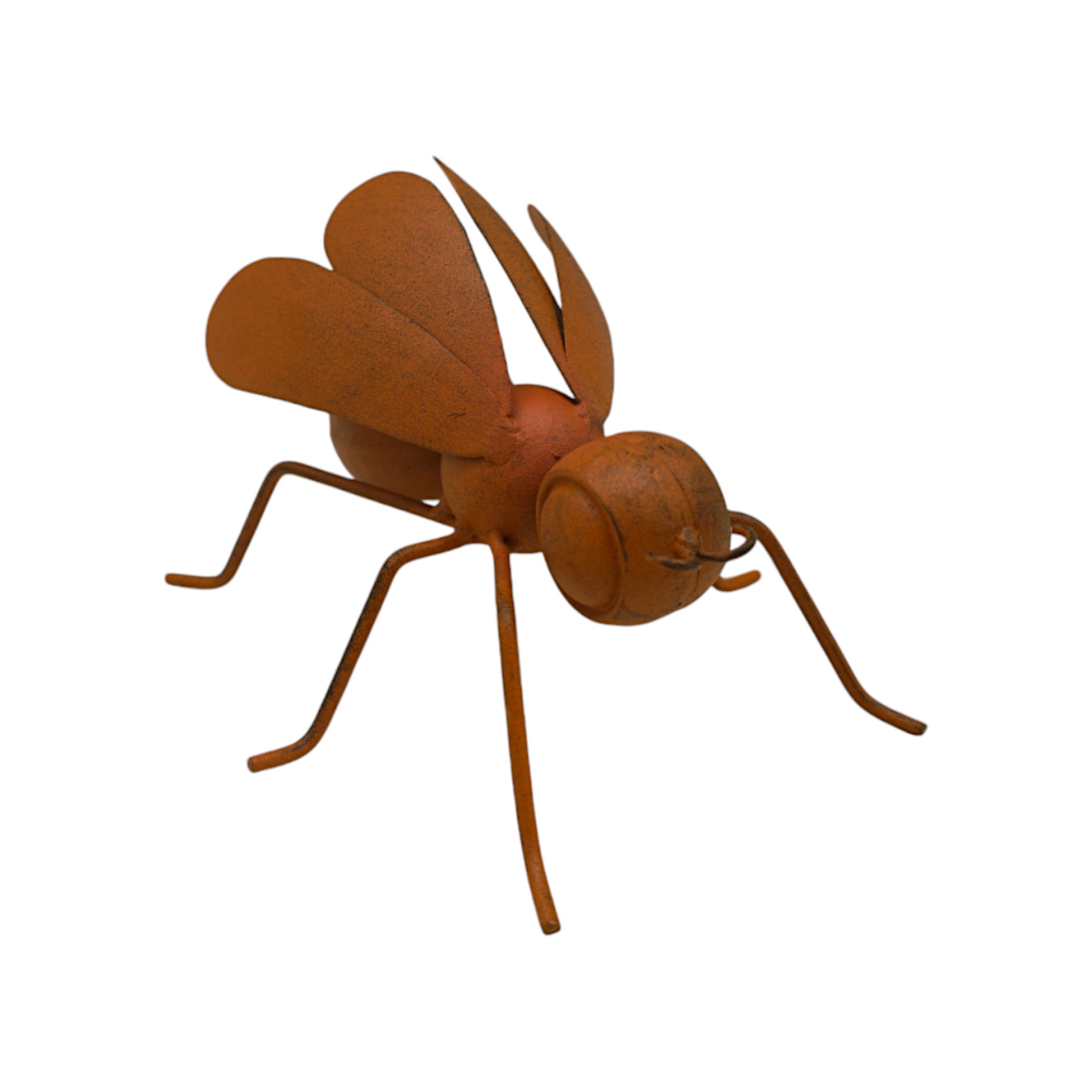 Rostoptik Fliege 3D Form - Länge 12 cm