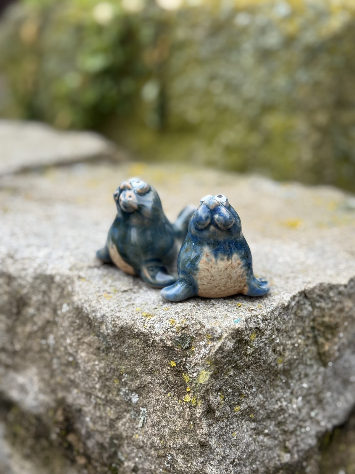 2tlg. Mini Seehund - Höhe 5 cm