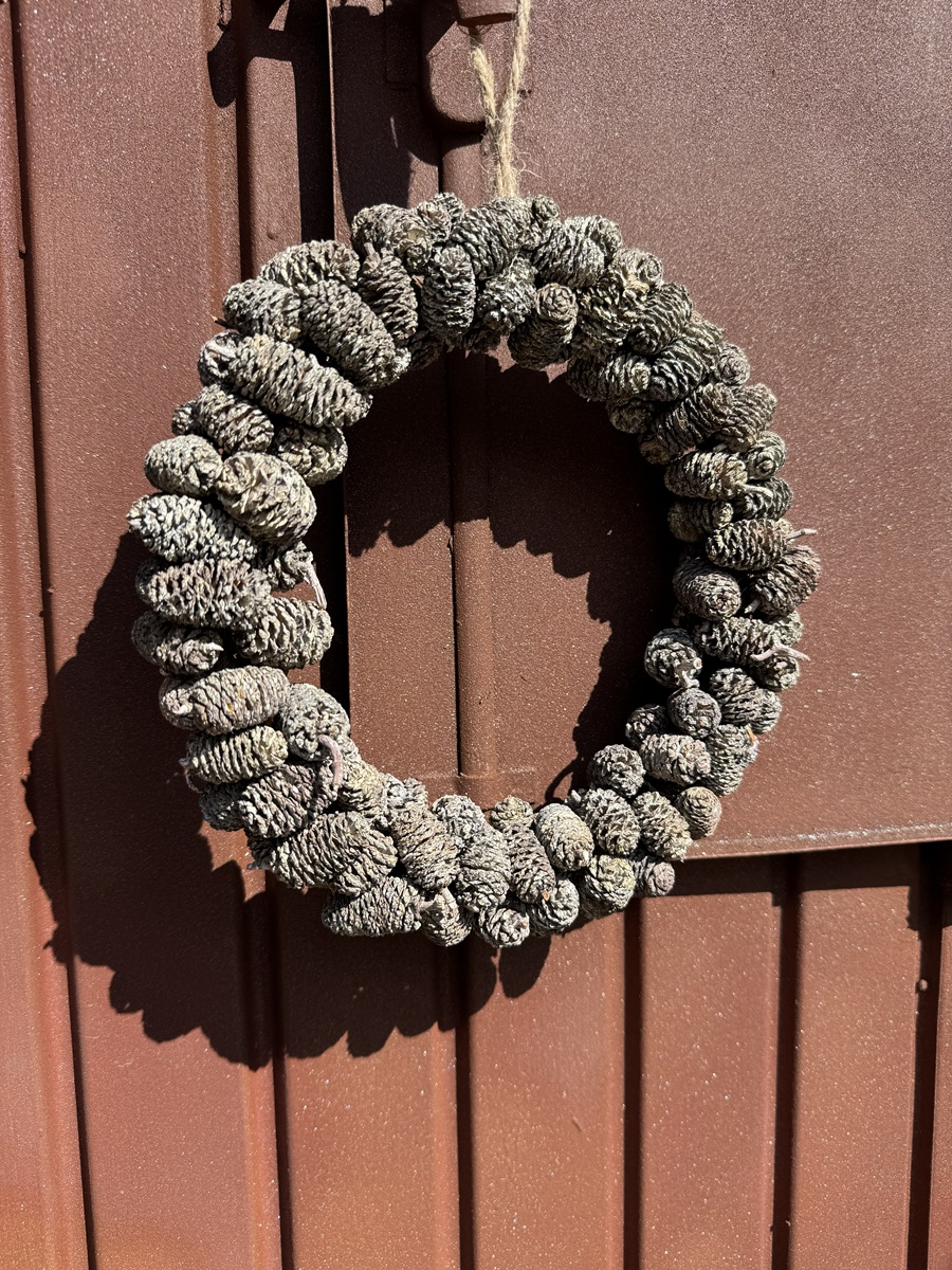 Erlenkranz groß  Naturbelassen - Durchmesser 25 cm