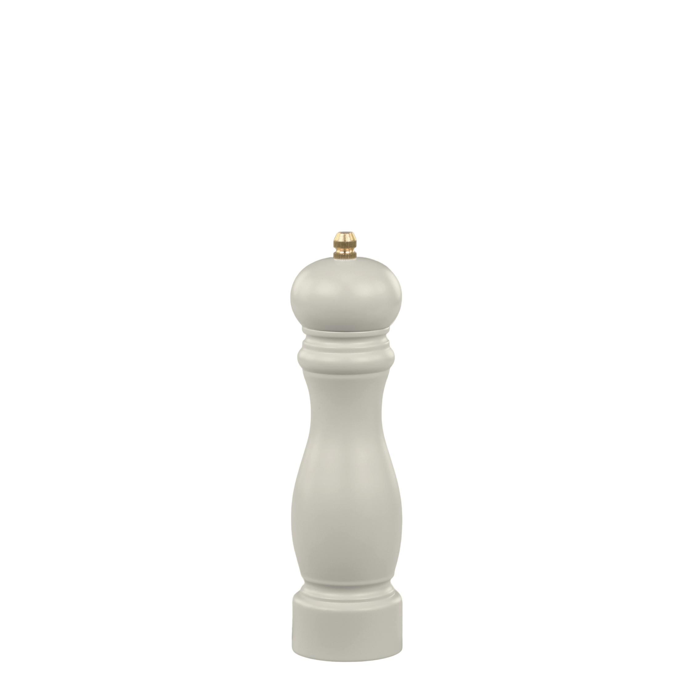 Salz/Pfeffermühle klein mit Keramikmahlwerk latte - Höhe 20 cm