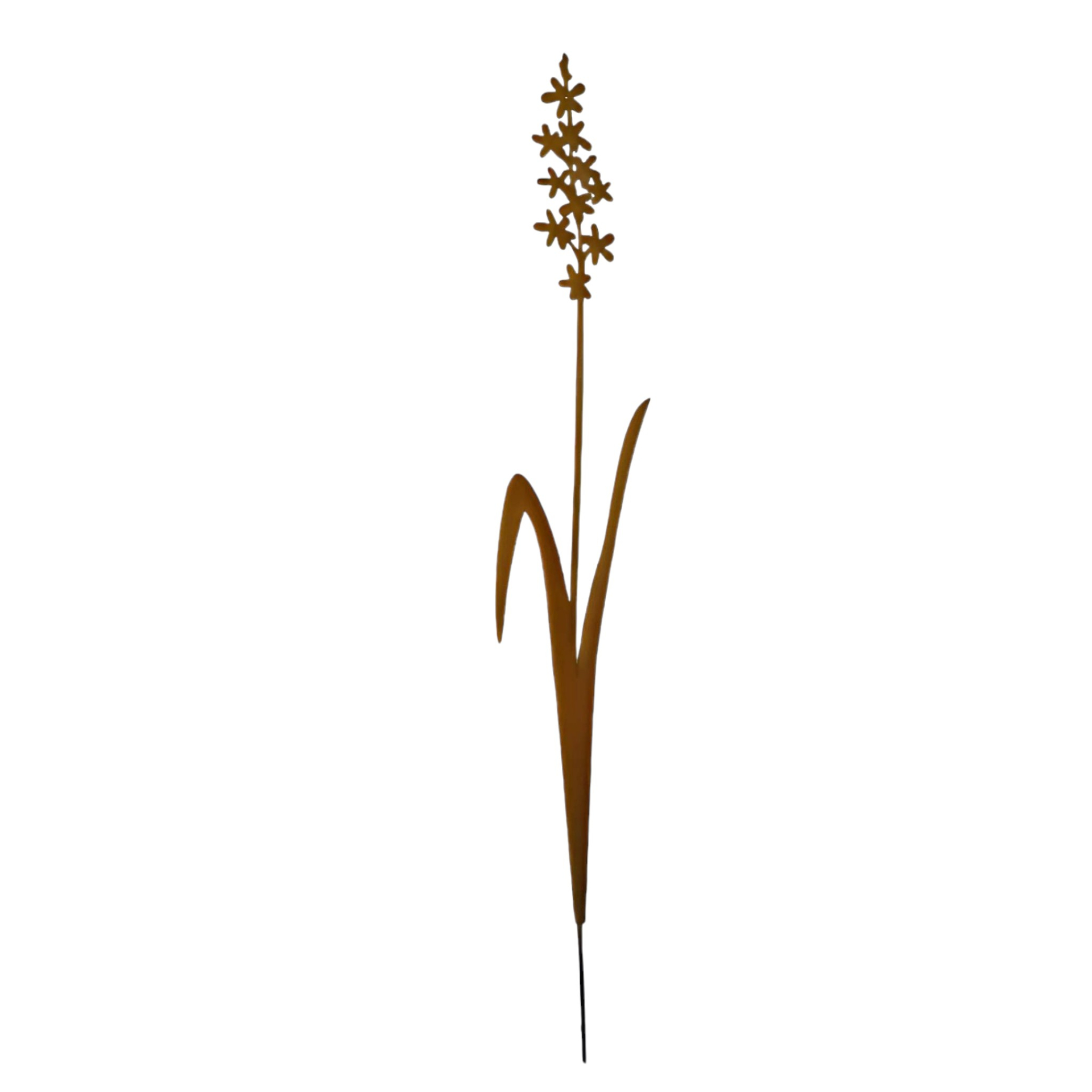 Rostoptik Lavendelblume zum stecken - Höhe 57 cm