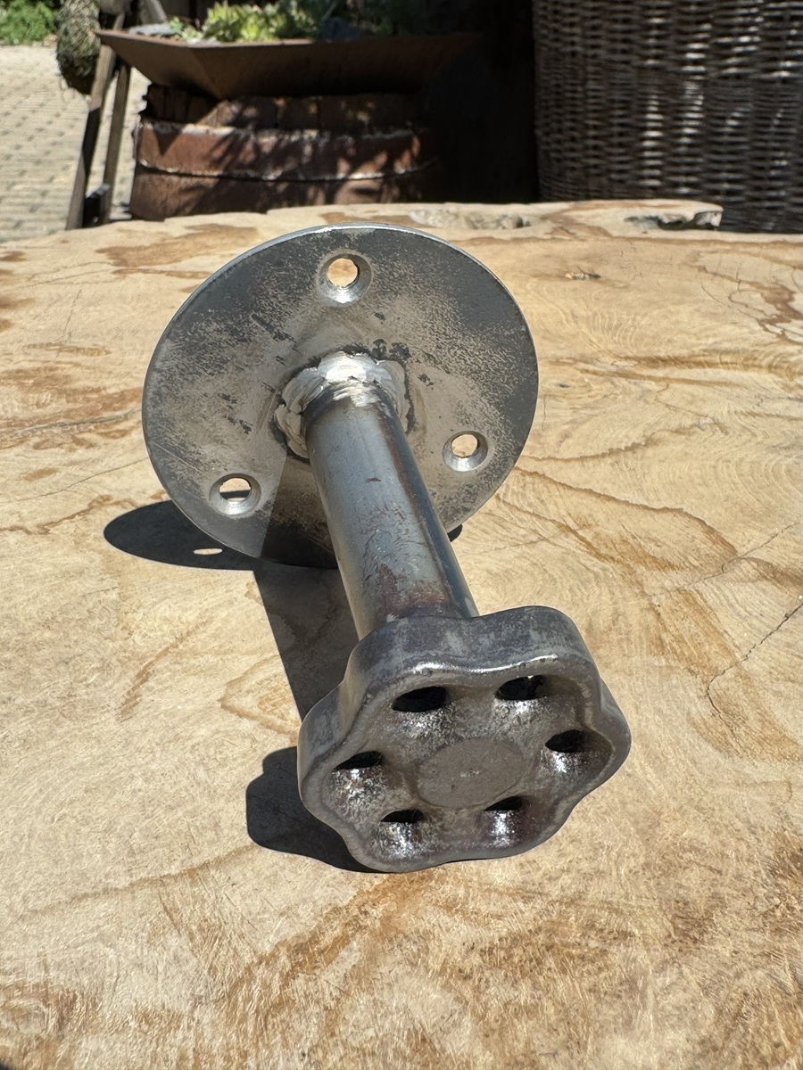 Eisen Wandhaken massiv Industrie-Style - Länge ca. 9 cm