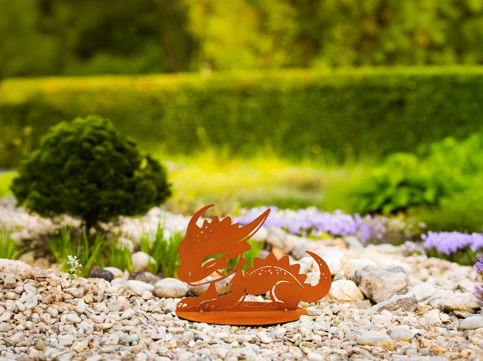 Edelrost Baby Drache Selma - Höhe 16 cm