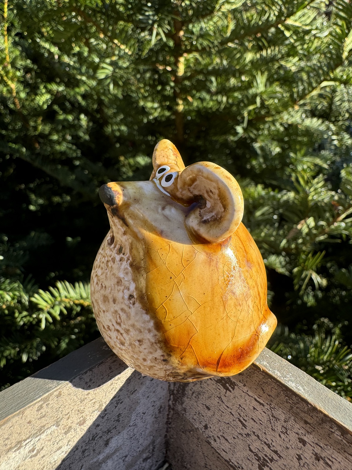 Keramik Mini Maus Marlon - Höhe 5,1 cm