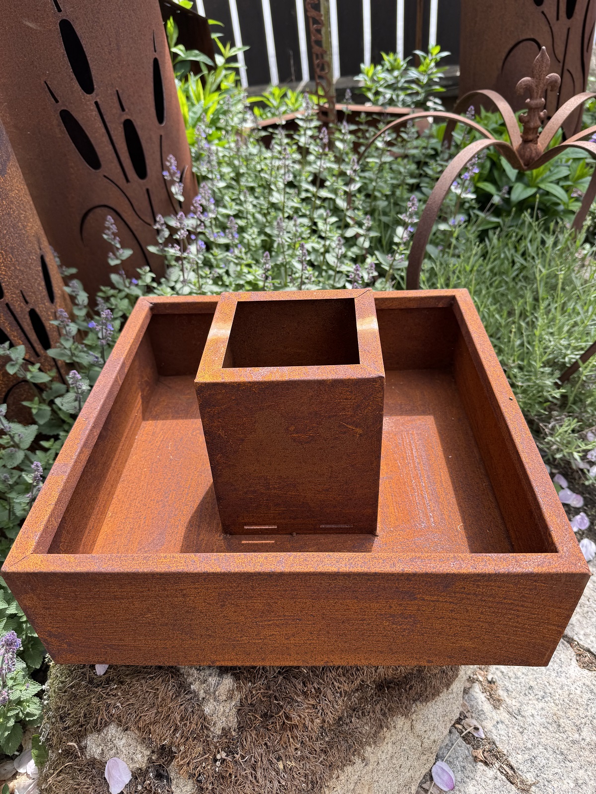 Naturrost Kräutertreppe quadratische Form