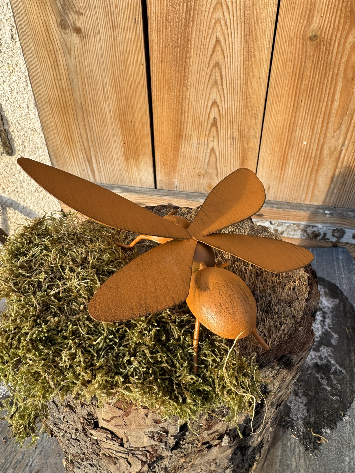 Rostoptik Biene 3D Form - Länge 20 cm