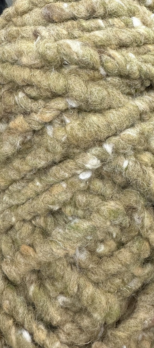 Filzkordel Flausch Mirabell Braun/Grün meliert Meterware  1€*/1m