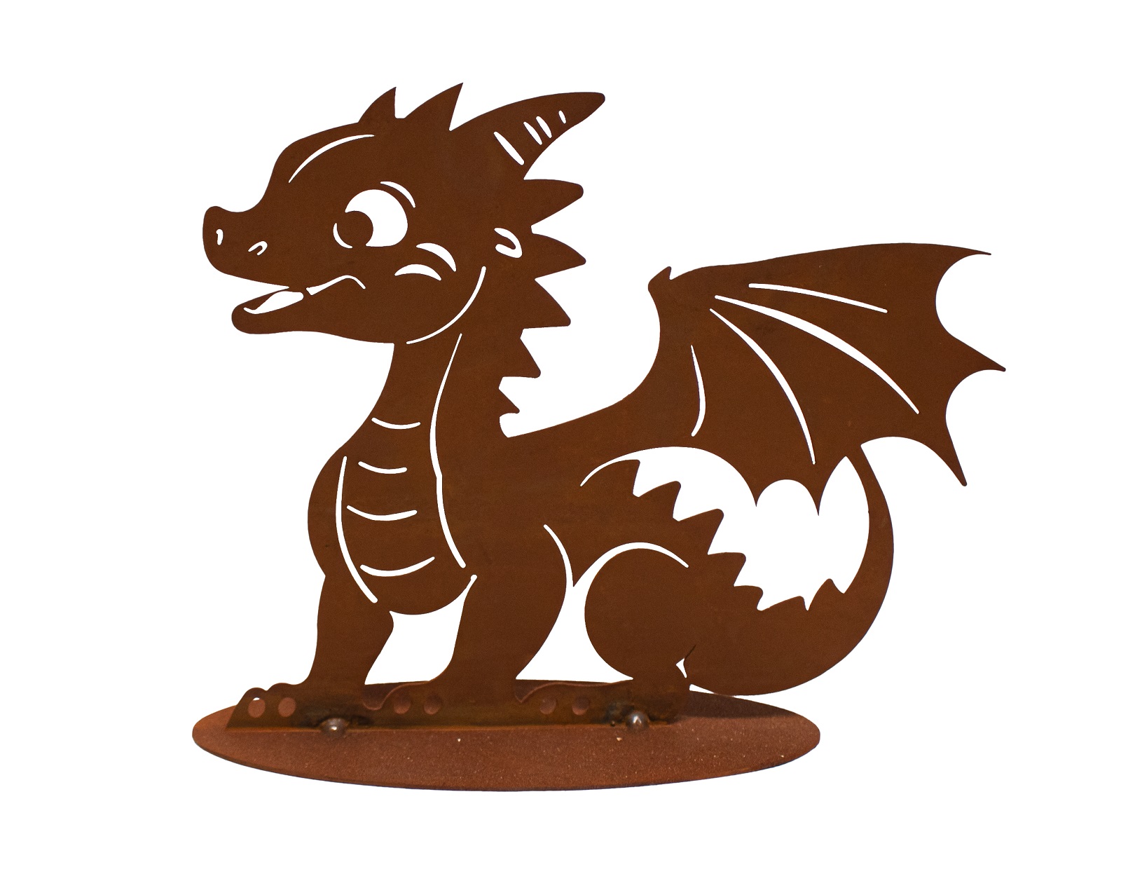 Edelrost Baby Drache Suki - Höhe 20 cm