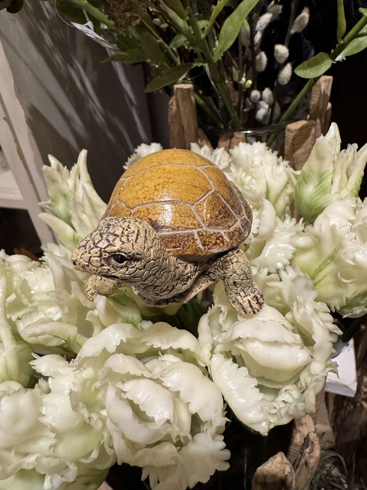 Steingut Schildkröte Luis - Höhe 5 cm