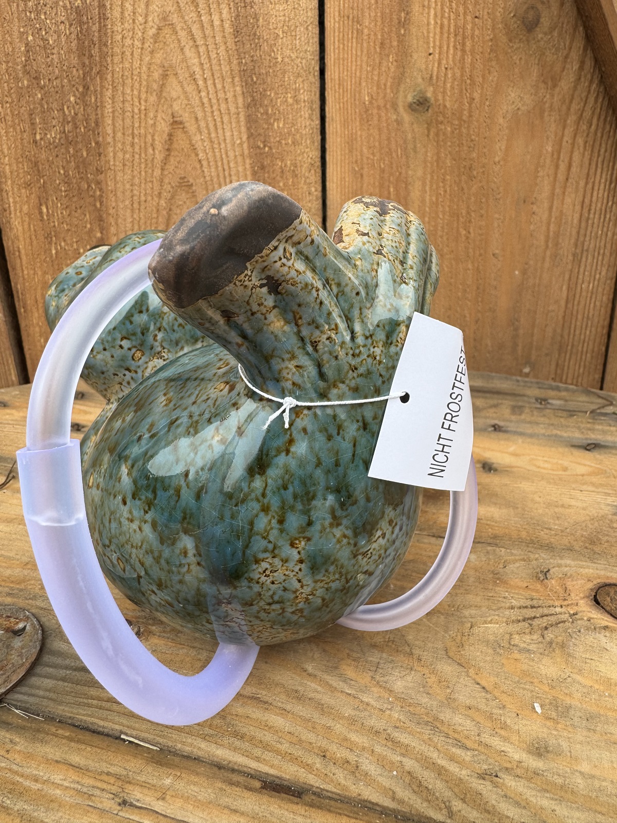 Wasserspeier Seehund Samy inkl. Pumpe - Höhe 13 cm