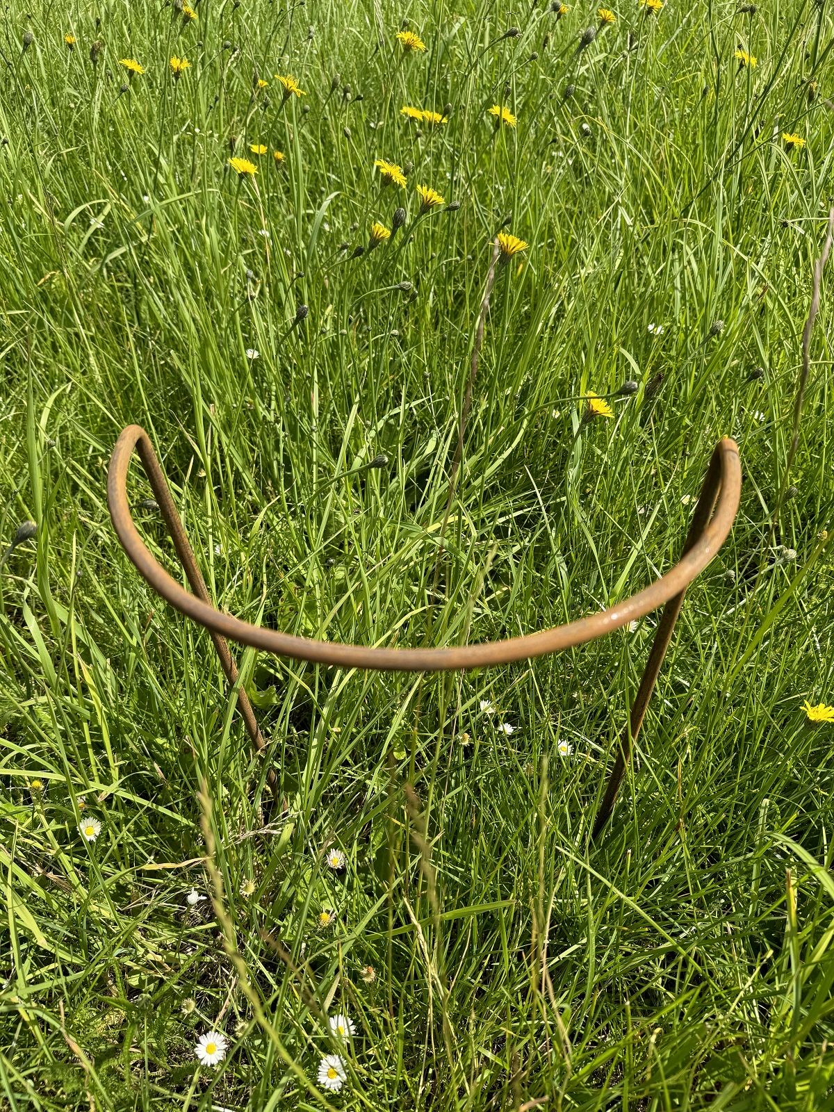 Edelrost Strauchhilfe klein - Durchmesser 30 cm