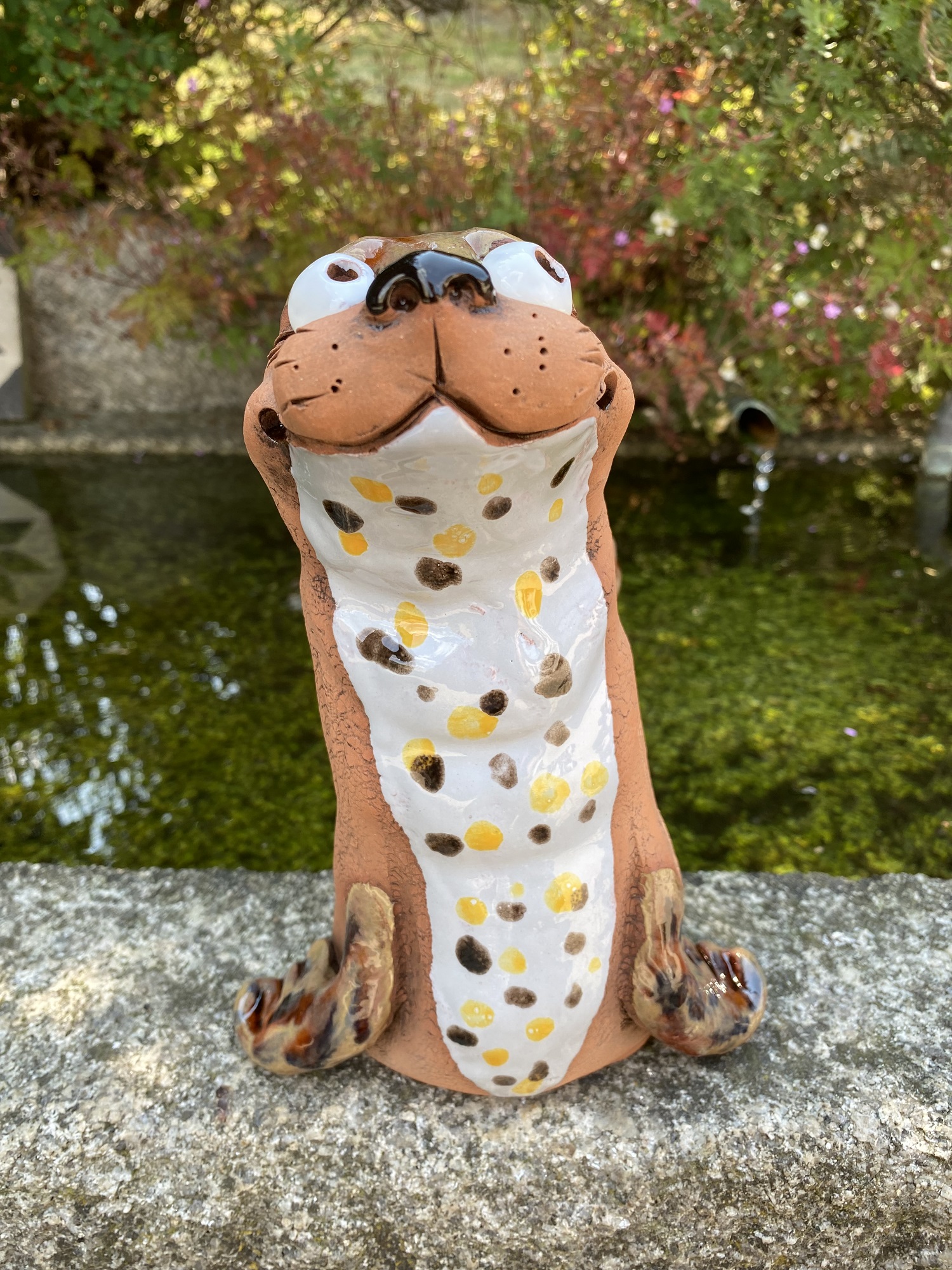 Keramik Robbe Richy - Höhe 22 cm
