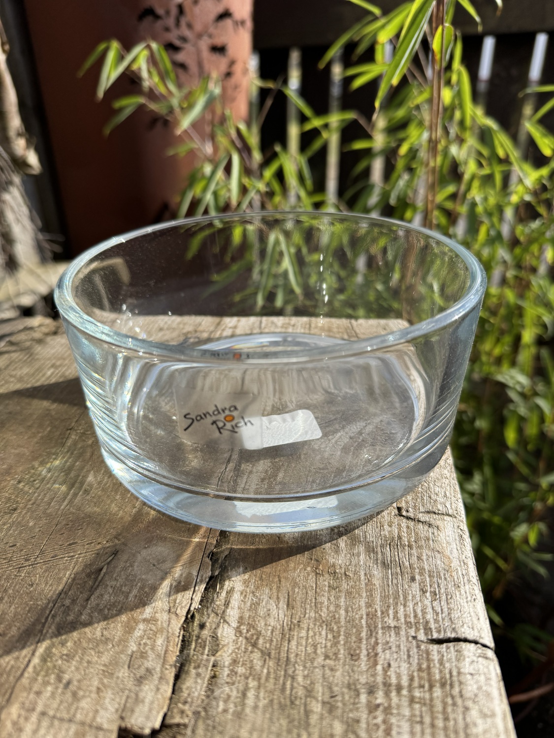 Glas Schale