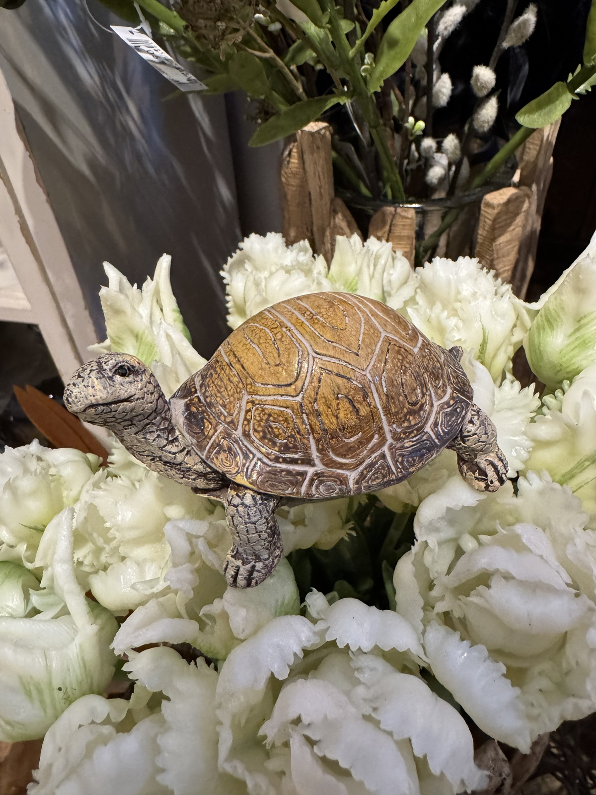 Steingut Schildkröte Luis - Höhe 5 cm