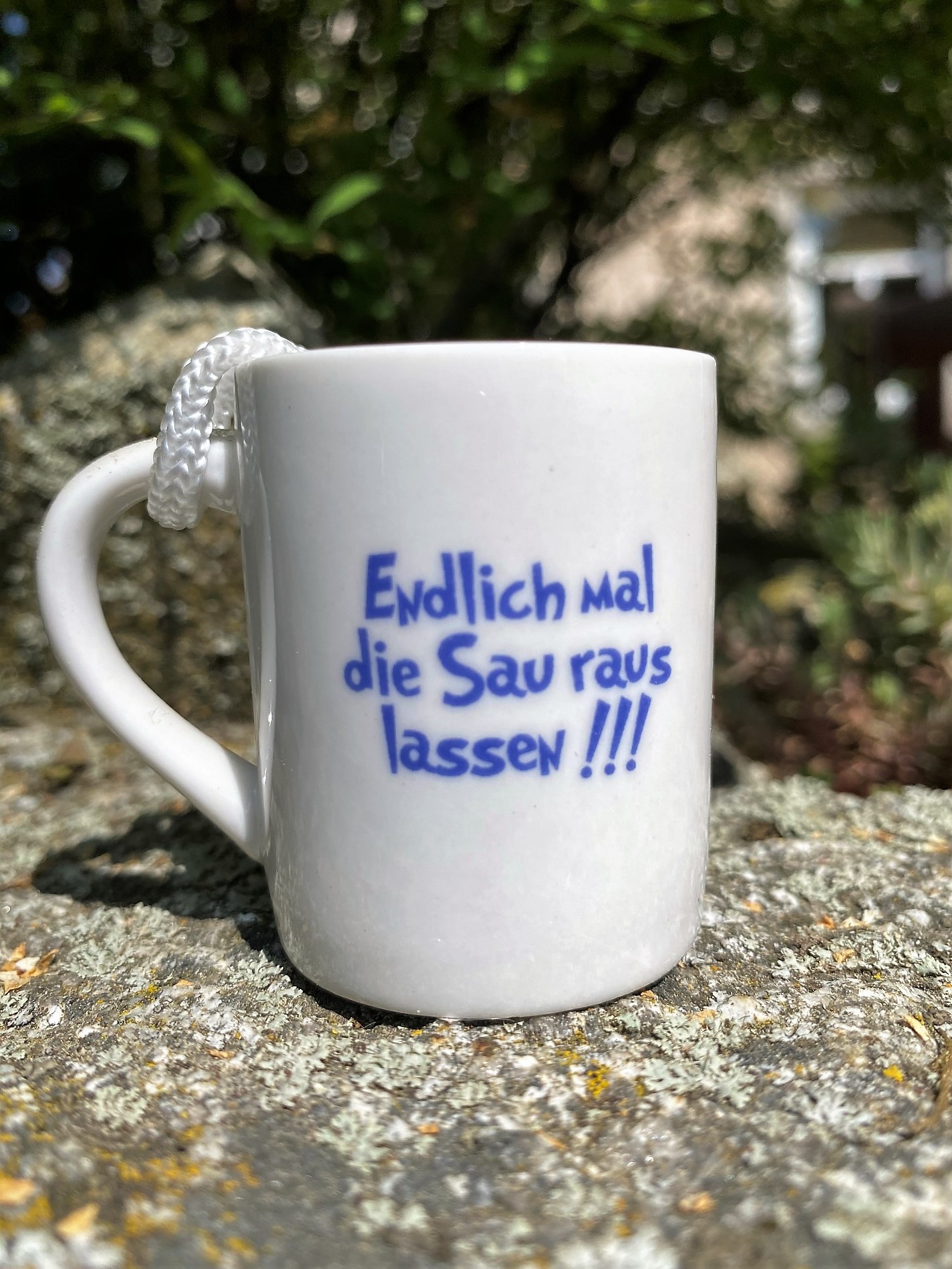 Mini Stamperl Endlich mal die Sau raus lassen
