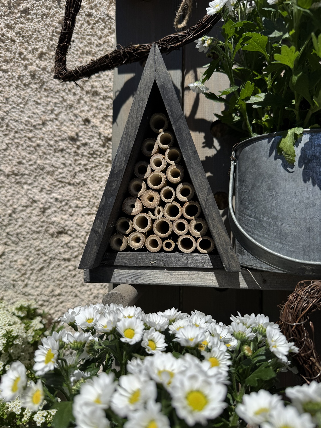 Holz Bienenhaus Wigwam - Höhe 20 cm