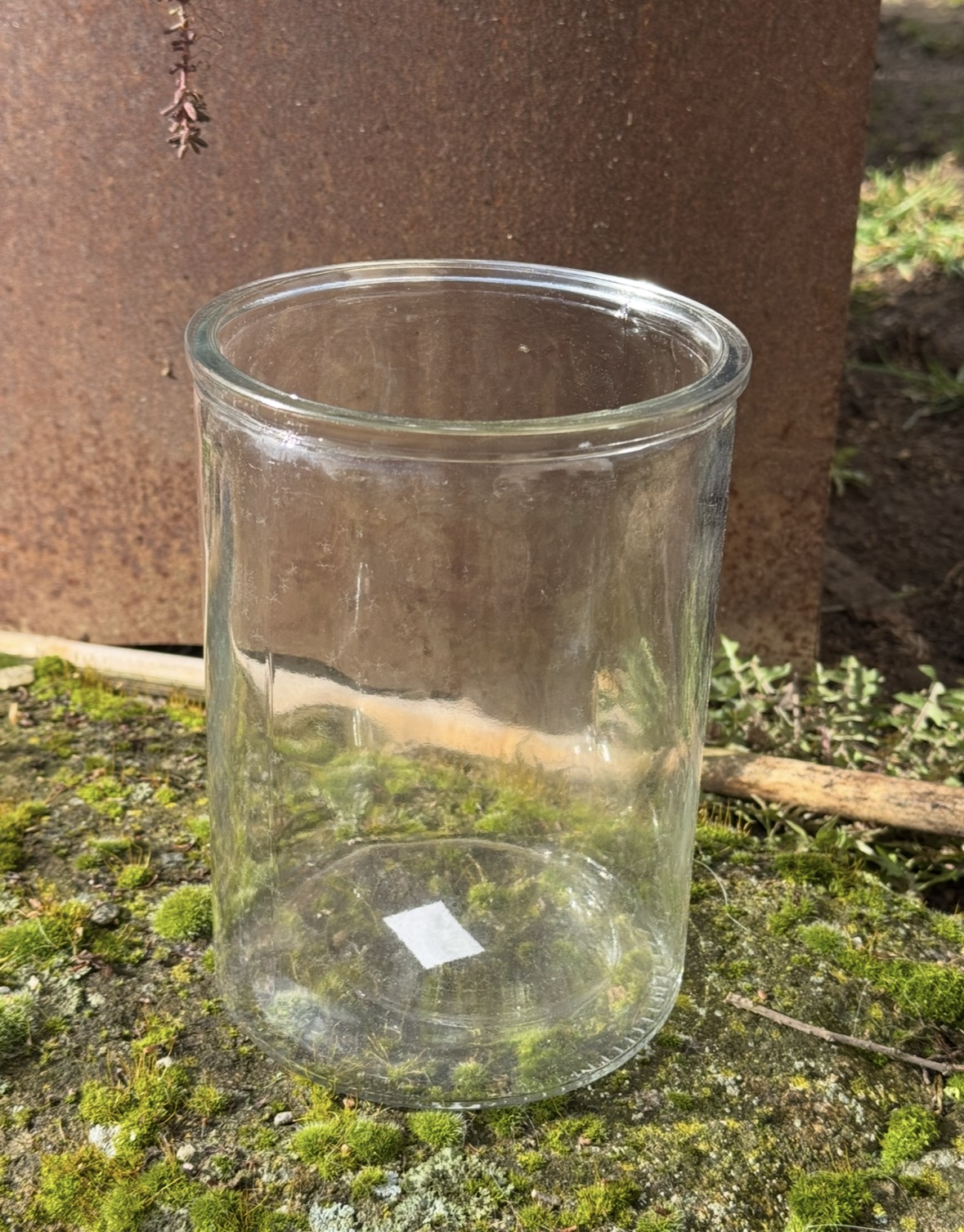 Zylinderglas groß - Höhe 21 cm