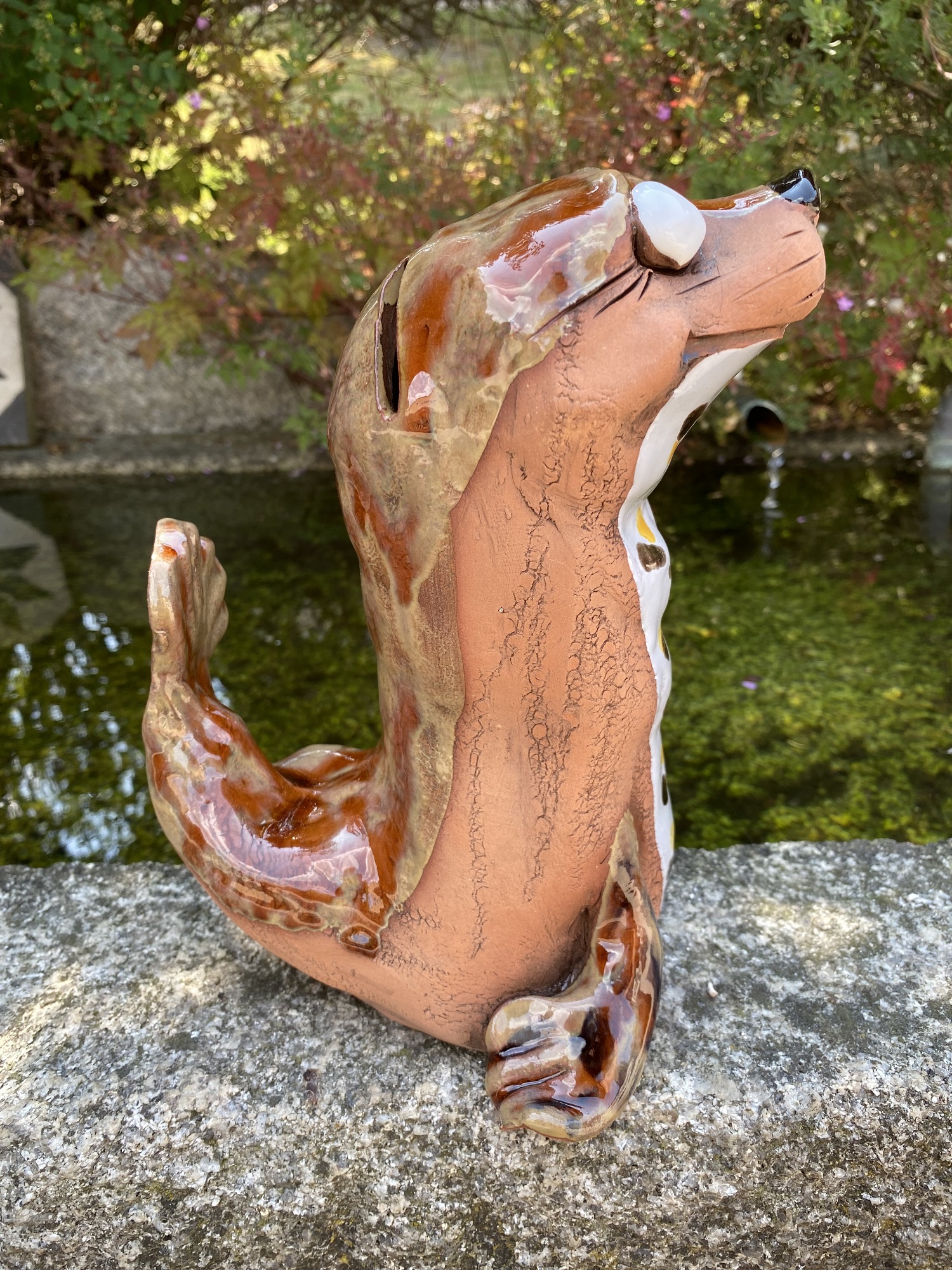 Keramik Robbe Richy - Höhe 22 cm