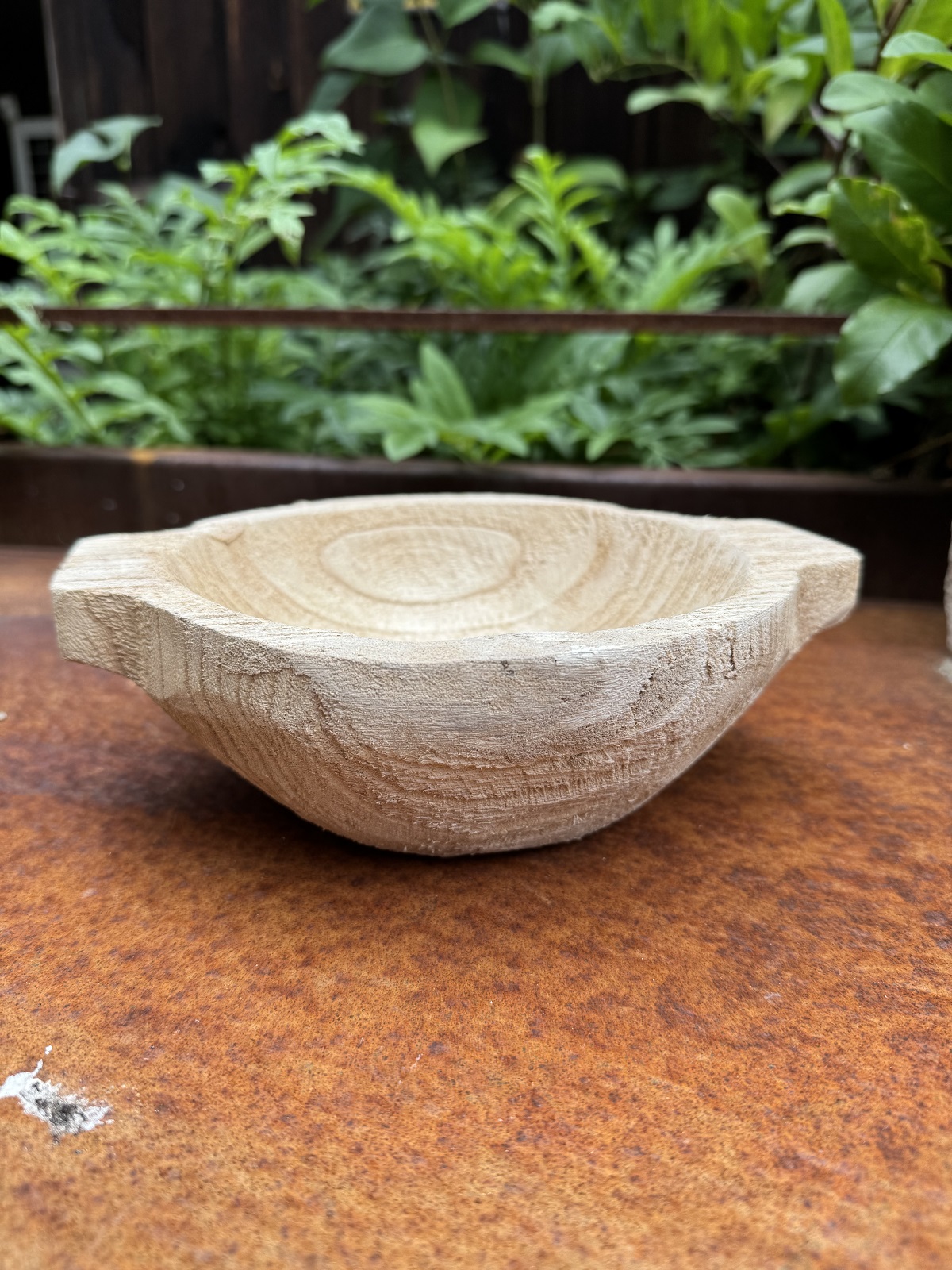 Holz Schale Blair klein mit Griffen - Länge ca. 20,5 cm