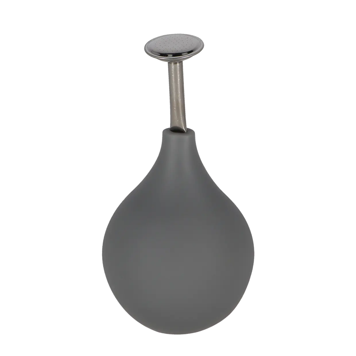 Ballbrause hellgrau Gr. S zum gießen - Höhe 15 cm