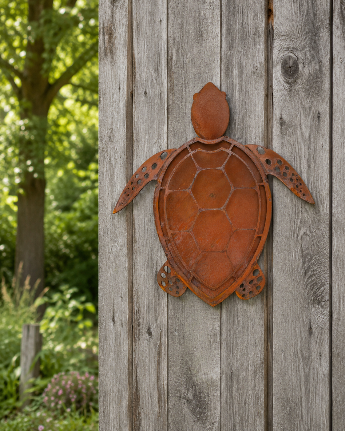 Edelrost Schildkröte Caruso - Länge 30 cm