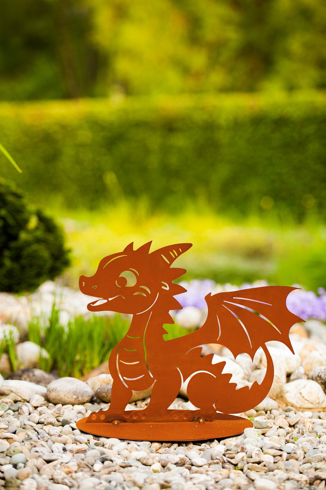 Edelrost Baby Drache Suki - Höhe 20 cm