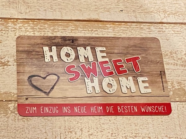 Brettchen - HOME SWEET HOME