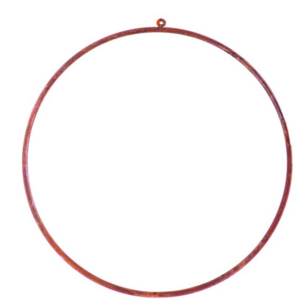 Edelrost Deko-Ring XL zum Hängen - Durchmesser 60 cm